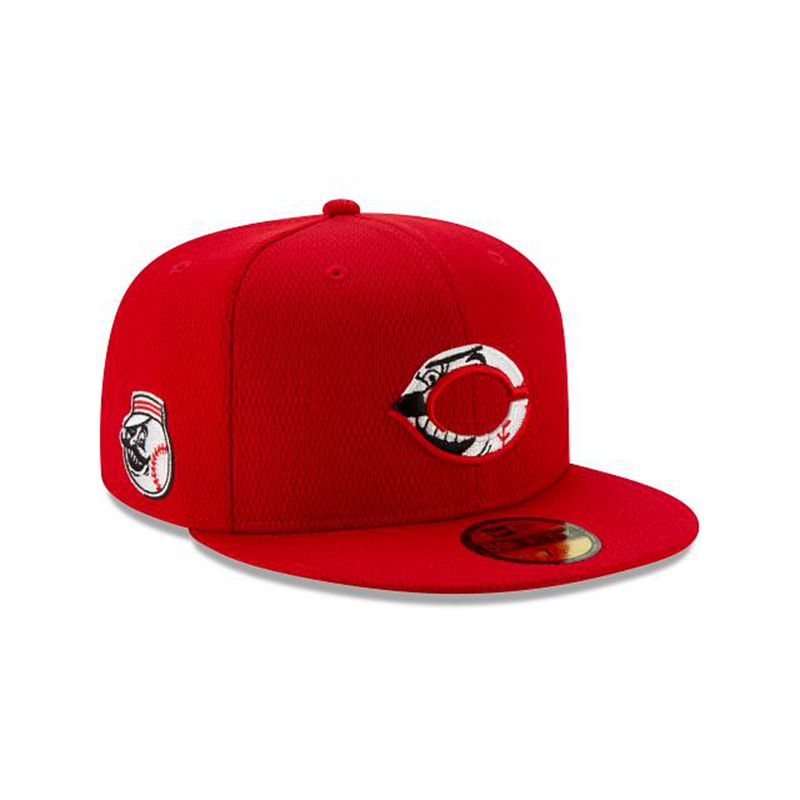 MLB Cincinnati Reds 2021 Spring Training 59Fifty Fitted (AVT1459) - Red New Era Caps